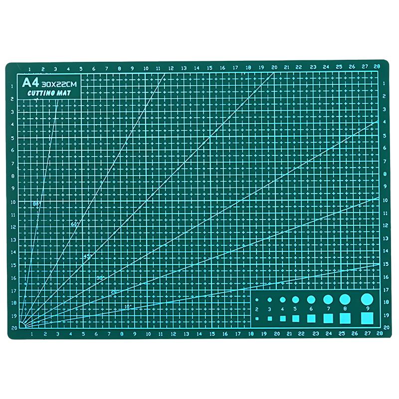 1 Piece New Green Cutting Mat A4 A5 Size Craft Mats DIY Paper Fabric Scrapbooking Non Slip Durable Workspace Essential Tools ZYF