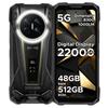 DOOGEE V Max 2 Защищенный телефон 6,78" FHD, 22000 мАч, 48(16+32)GB 512 ГБ 200 МП 20 МП Ночное видение Кемпинговый фонарь Android 16