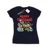 Womens/Ladies Mickey And Friends Winter Wishes Cotton T-Shirt