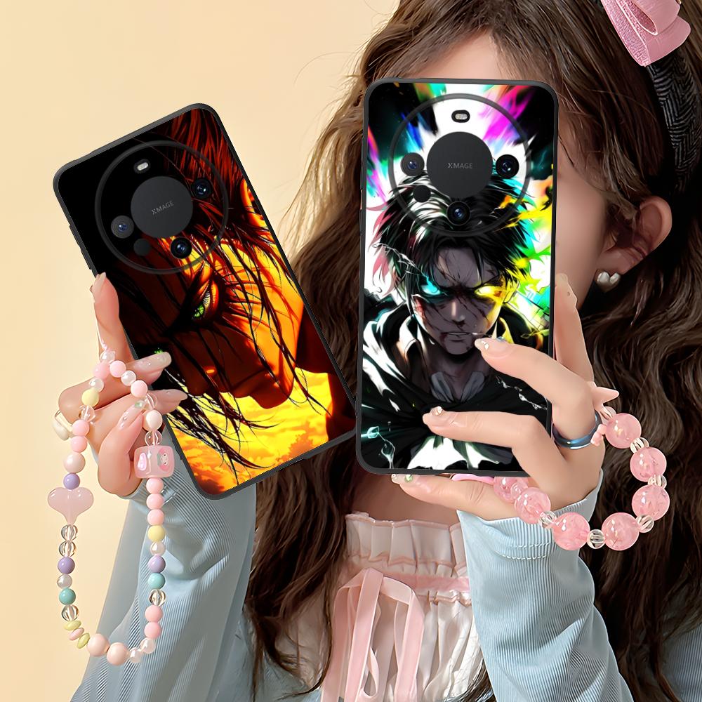 Чехол для мобильного телефона AOT Эрен для Huawei Mate 60 50 40 30 20 10 Pro Plus Lite E 5G Цветной Защитный Роскошный Мобильные телефоны Красивые