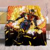 Фланелевое одеяло Kamen Rider – Мягкое, теплое, идеально подходит для диванов, постельного белья, кемпинга, путешествий, офиса и домашнего декора – QJY