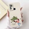 For vivo Y50 2020 1935 6.53" Case Cherry Girl Soft Silicone Cover Cartoon Rabbit For Vivo y50 VIVO Y50 V1965A Phone Cases Bumper