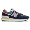 New Balance 574 Legacy Темно-синие Серые Розовые Кроссовки U574LGFN