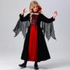 Halloween Kids Cosplay Costume Vampire Witch Stage Play Outfit Girls
