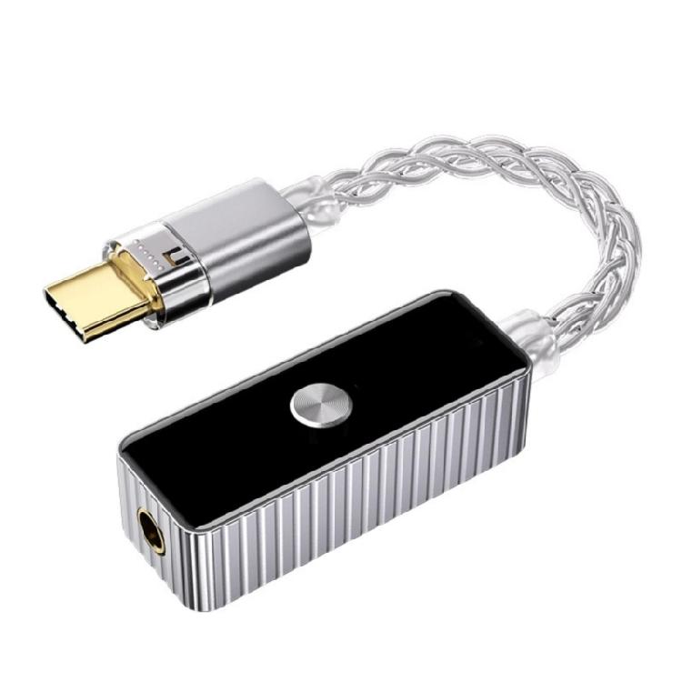 Аудиодекодер USB C Усилитель для наушников 3.5 мм Без потерь Звука для Смартфонов и ПК Тип C