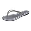 Flip-flops Women's Summer Outer Wear 2025 New Fashionable Large Size Flat Toe Explosion Beach Seaside Splint Sandals