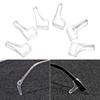 10pairs Tip Holder Glass Accessories Eyeglasses Ear Hooks Transparent Anti Slip Silicone