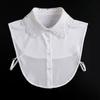 43 Styles Fake Collar Stand Lapel Shirt Detachable Collar Women Lace Floral False Collar Half Shirt Blouse Faux Col