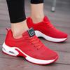 Женские кроссовки Flyknit с сеткой и воздушной амортизацией больших размеров для бега, дышащие