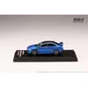 1/64 mitsubishi lancer evolution X FINAL EDITION With engine display model Lightning blue mica/black roof