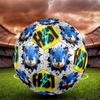1pc Sonic the Hedgehog Soccer Ball Size 5 Indoor Soccer Ball Fashion Colorful Backyard Game - Great For Sports Fans Gift HE42