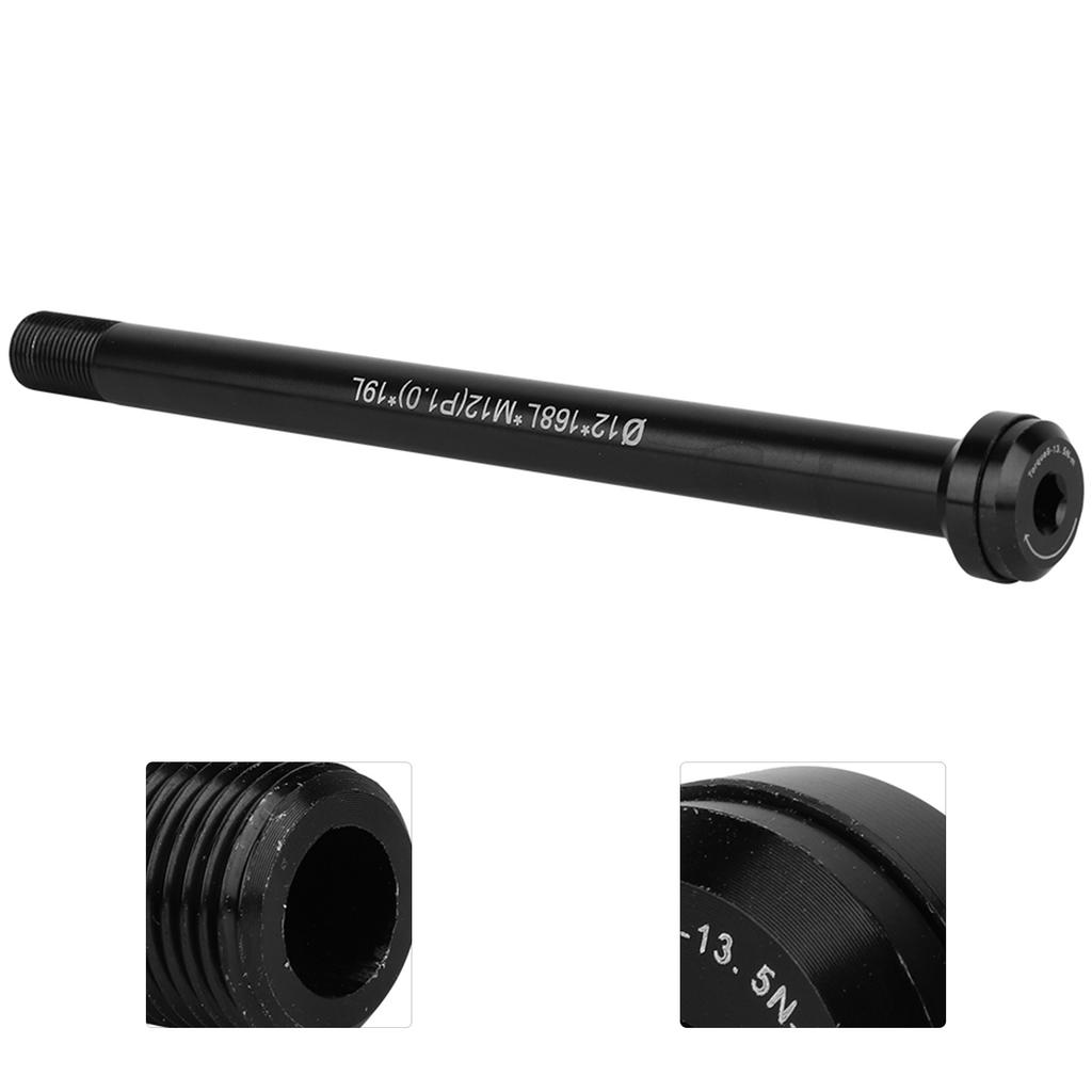Bicycle Rear Fork Thru Axle Skewer Bike Repair Replacement for 142*12 Thread 1.0