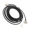 1 шт. 5-метровый удлинительный кабель-крепление Rg58 Pl259 Uhf к разъемам So239 Для мобильной автомобильной радиоантенны Kenwood Yaesu Icom Для Tm-261