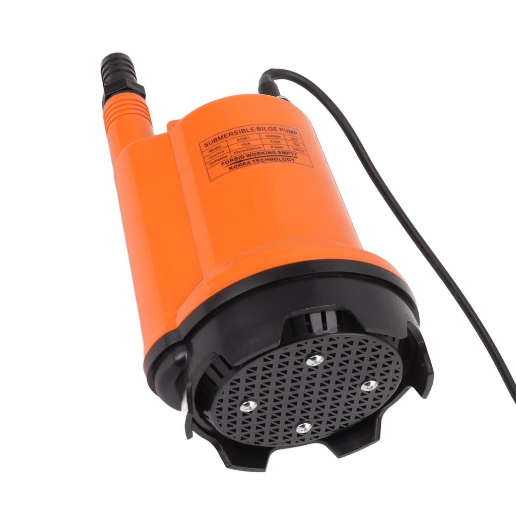 Submersible Bilge Pump Electric Portable Water Pump for Pool Tub Garden Pond Draining 24V DC 240W