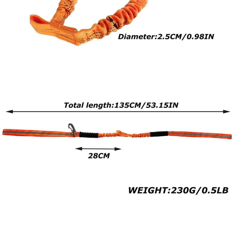 Nylons Dock Line Elastics Marine Rope Reflective Bungee Cord Shock Absorbs Marine Mooring Rope Boatings Man Gifts