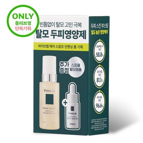 ViveLab Revive Hair Пена для укрепления кожи головы 100 мл Акция (+ Spioxyl React Shot 800 8 мл в подарок)