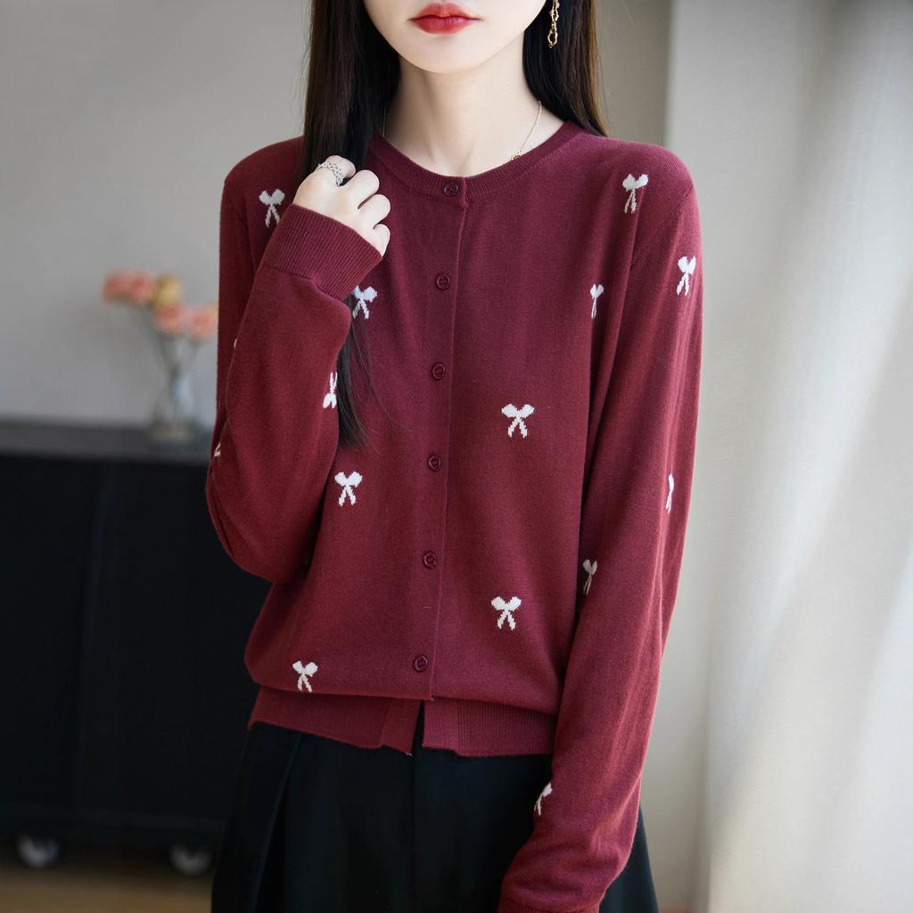 DAFIFY Женские модные повседневные свитера с длинным рукавом и круглым вырезом на осень-зиму