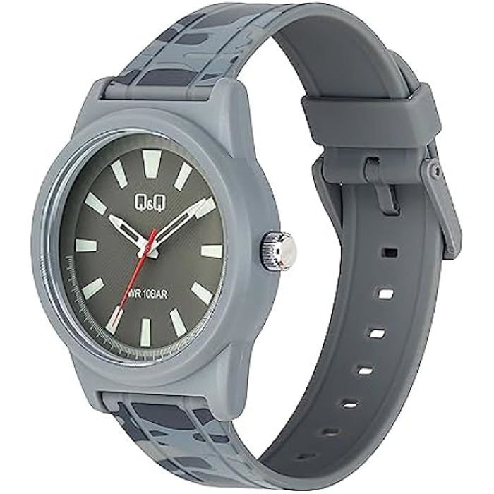 Montre - Q&amp;Q - V35A-004VY - Unisexe - Analogique-Numérique - Bracelet en Polyuréthane