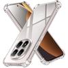 Four-Corners Shockproof Transparent TPU for Xiaomi Redmi Note 15 Pro 5G Pro+ Plus Note15 4G Protective Cover Shell Coque Fundas