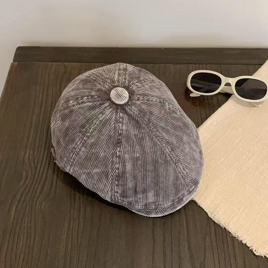 1pc Retro British-Style Octagonal Golf Cap,Newsboy Cap for Men,All-Season.Suitable for Gatherings,Vacations,Partiy,daily Commute