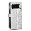 For Google Pixel 10 Pro/Pixel 10 Wallet Case Dot Pattern Imprint PU Leather Phone Cover with Wrist Strap
