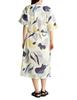 Helly Hansen Women's Short Sleeve Marine Resort Print Dress, Size S/S, HW32425, Beige, Medium