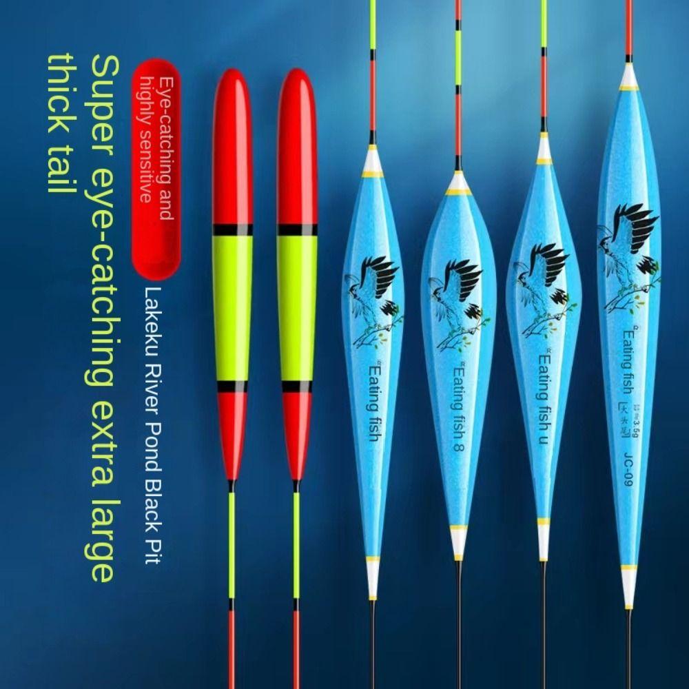 Eye-catching Triangle Tail Floats Bobbers Indicator Light Stick Floats Fishing