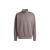 Adidas The 2024 Collection Chapter 02 Logo Half-Zip Stand Collar Sweatshirt Unisex Tops Charcoal-Grey IW1627