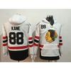 Mens Fleece-Lined Hooded Ice Hockey Sweatshirt With Embroidered Winter Sportswear Team Practice