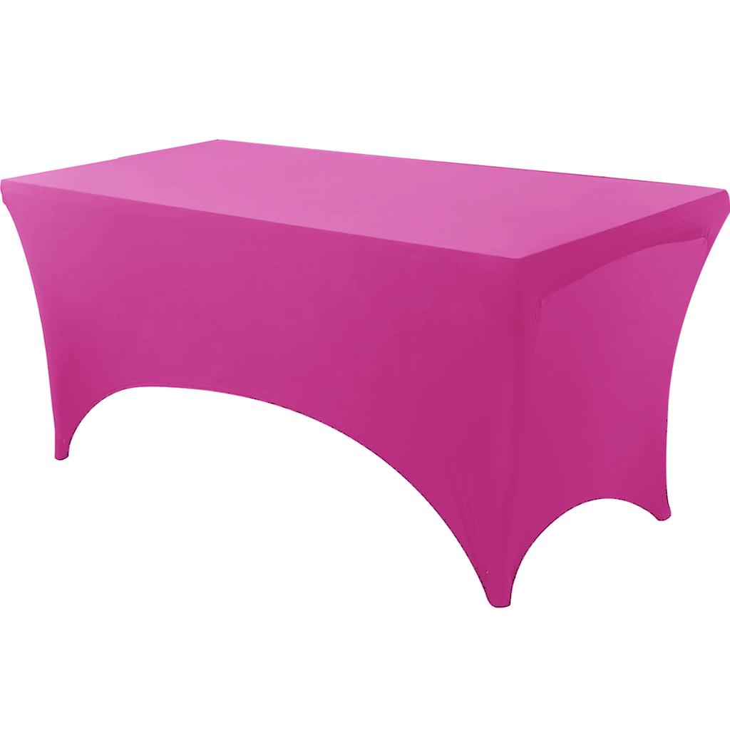Скатерть спандекс плотно облегающая моющаяся и устойчивая к складкам стрейч прямоугольная для патио мероприятия свадебных вечеринок чехол на стол