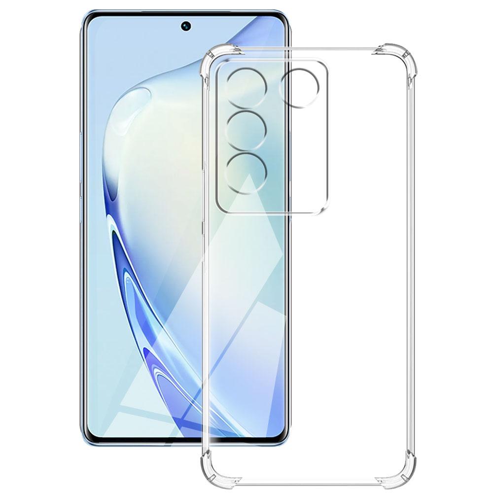 For Vivo V27 Pro Case Clear Silicone Soft Back Cover Protect Case For Vivo V25E Clear Shockproof Bumper Coque For Vivo V25 Funda