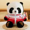 School Uniform Wear Panda Plush Toy Stuffed Animal Doll Kids Gifts Birthday