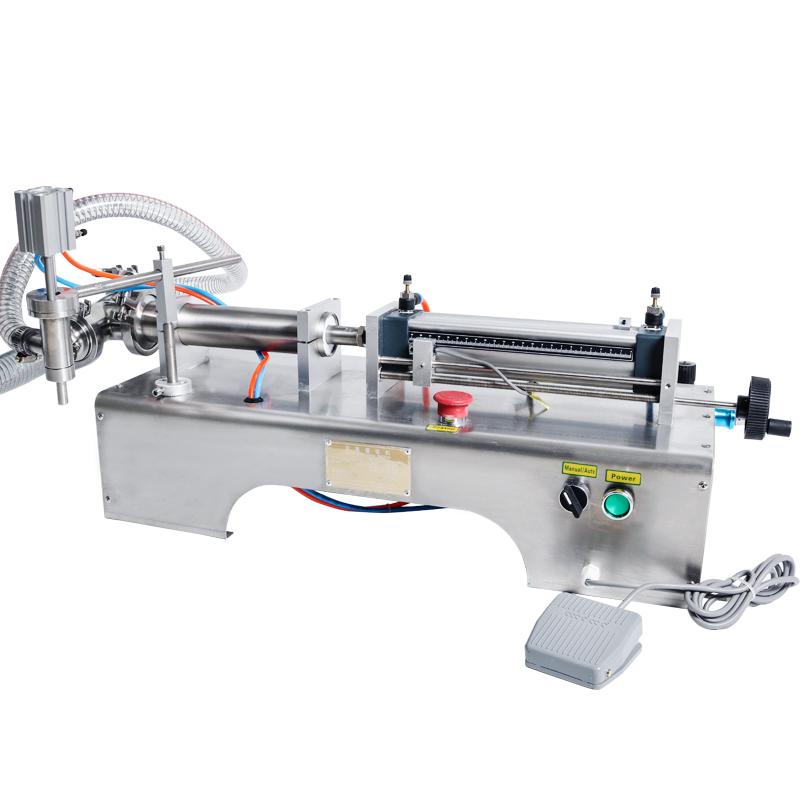 ZONESUN ZS-YT1 Liquid Filling Machine Pneumatic Piston Pump Bottle Filler for Shampoo Gel Water Wine Vinegar Coffee Oil Drink