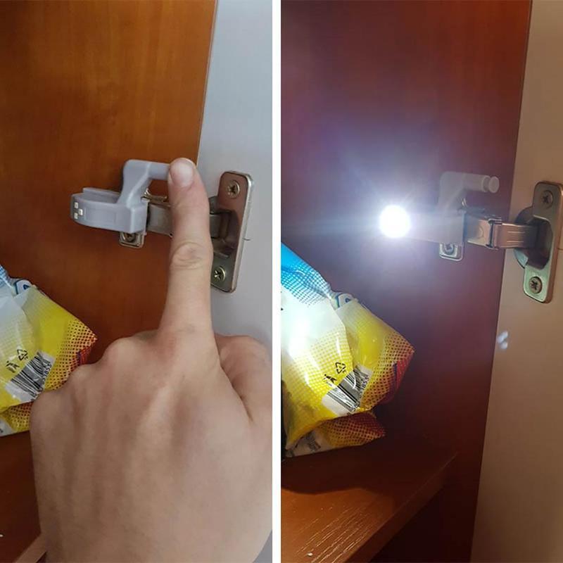 Петли с лампочками для шкафа