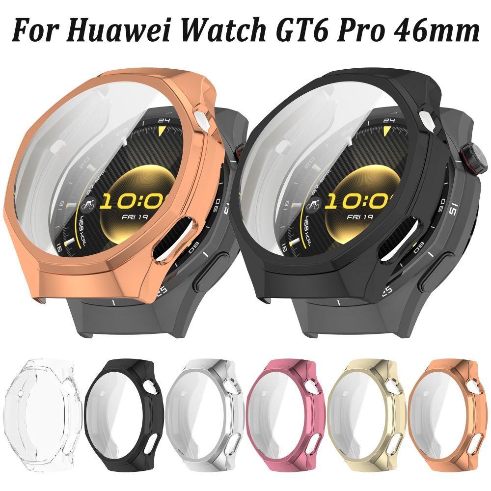 Full Cover Protective Case Bumper Shell for Huawei Watch GT 6 Pro 46mm Smart Watch Accessories