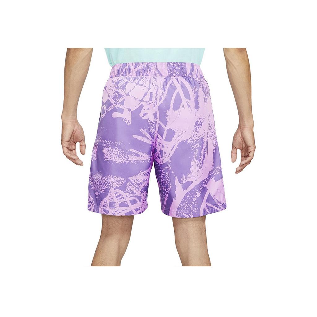 Jordan Flight Printed Basketball Shorts with Drawstring Men Bottoms Purple CZ4750-591