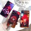 Чехол для телефона High School DxD Риас Гремори для iPhone 17,16,15,14,13,12,11 Plus,Pro Max,XS, Мягкий черный чехол