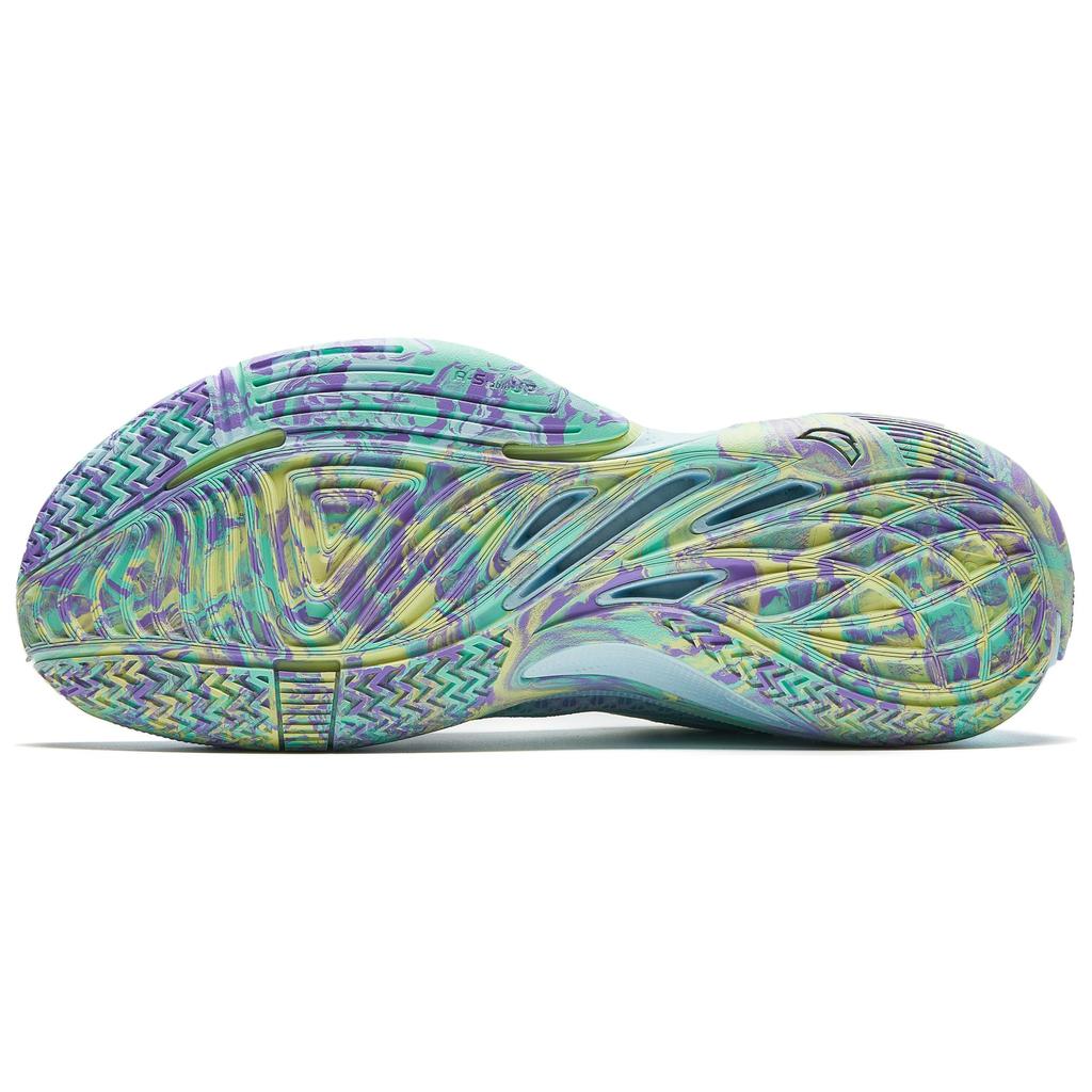 Anta Shunxi 1 V2 Aurora Nitrogen Technology Professional Performance Shock Absorption Non-Slip Wear-Resistant Low-Top Basketball Shoes 912431110Q-6