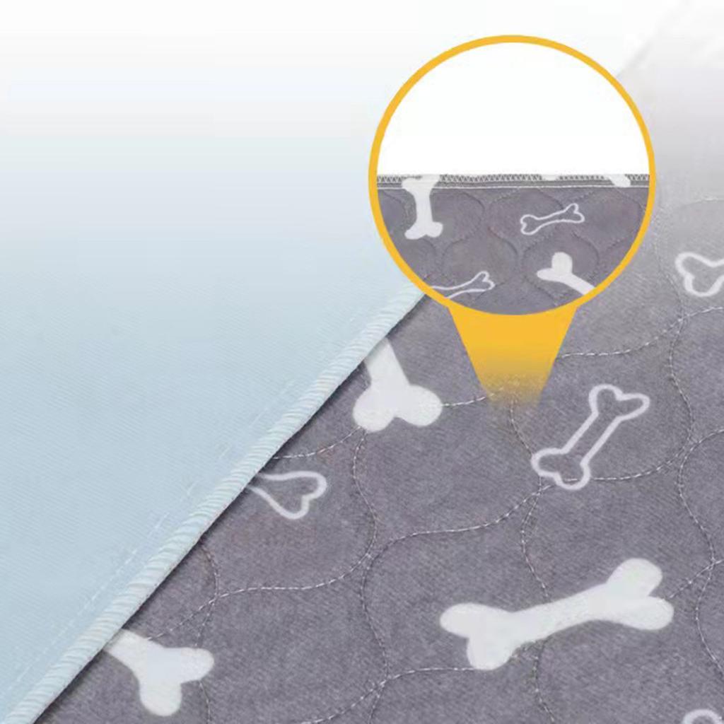 Printed Pet Pee Pad Washable Dog Training Pad Care Mat Reusable Pet Supplies