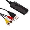 1080P High Clarity HDMI-compatible Male to Female RCA AV Video Audio Converter