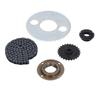 Chain and Sprocket Kit 54T 4 Holes Sprocket 25T Sprocket 116 Links Chain Flywheel Connector for Bike Accessories