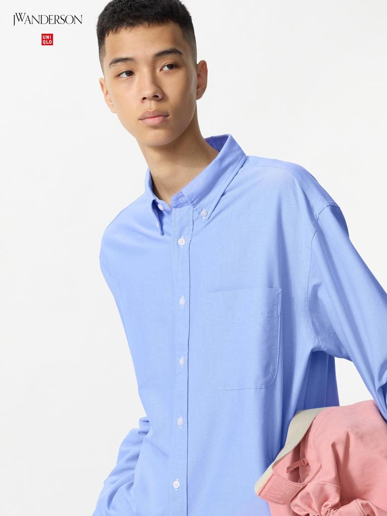 Uniqlo Oxford Oversized Shirt  Long Sleeve 