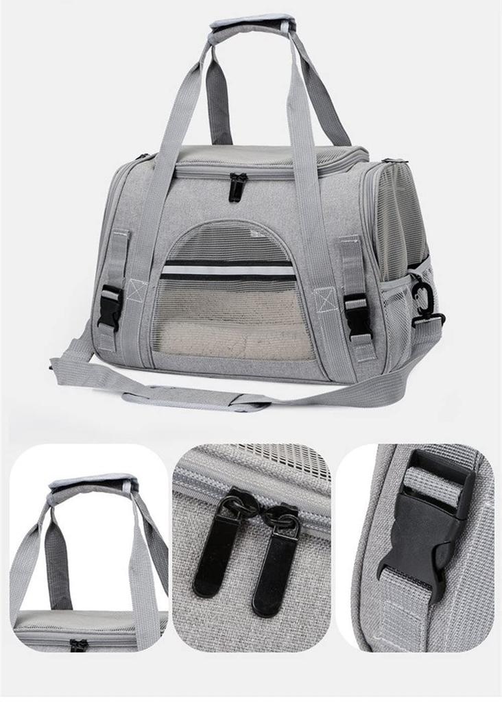breathable shoulder pet carrier for small and other small Perfect for or this bag is perfect for and disaster Includes a mat and lead to prevent pets