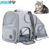 Кошачья сумка-переноска, дышащая сумка для домашних животных, для маленьких собак, кошек, портативный рюкзак для кошек, сумка для путешествий на открытом воздухе, щенков, товары для животных