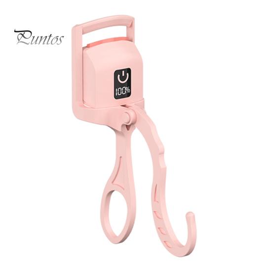 Electric Heated Eyelash Curler Anti-Burn Heated Lash Curler Fast Heating Eyelash Tool Rechargeable Lash Clipper for All Eye Shapes