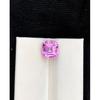 7 Cts Natural Pink Kunzite Certified Asscher Cut Kunzite Loose Gemstone
