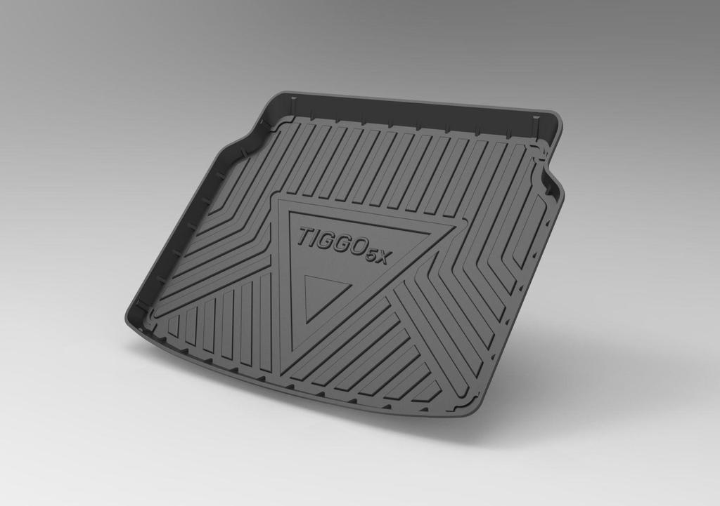 Коврики в багажник для Chery и Qoros: Tiggo 3, Tiggo 5, Tiggo 5E, Tiggo 5Pro, Tiggo 3X, Tiggo 7