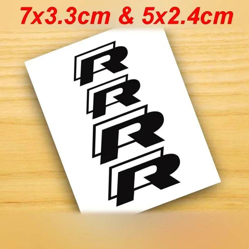 2026 Hot For VOLKSWAGEN VW 4Pcs Car Brake Caliper Vinyl Stickers for Volkswagen VW Rline R Line Golf 3 5 7 Polo Passat GTI Bora 