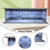 1/64 Model Car Display Case Organizer Garage Diorama Ornament Decoration Scenario Dustproof Parking