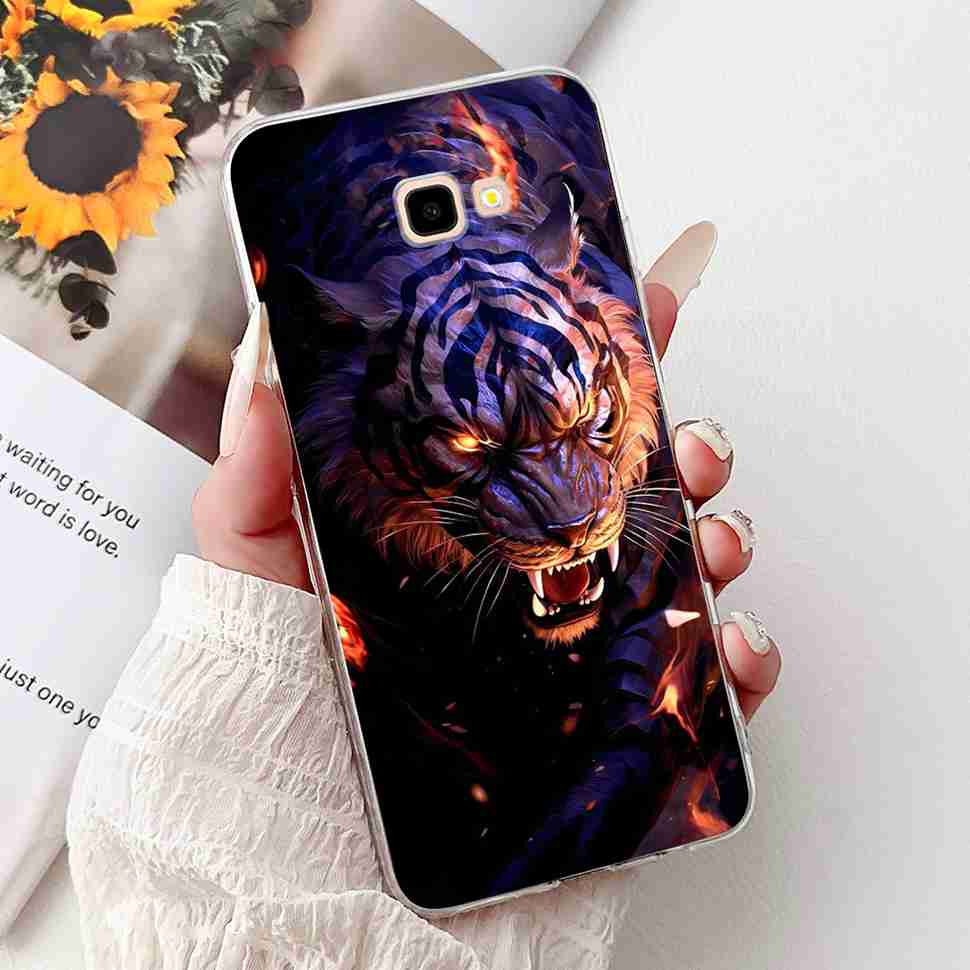 For Samsung Galaxy J4+ SM-J415F Case Luxury Butterfly Flowers Soft Silicone TPU Cover For Samsung J4+ J4 Plus Phone Shell Capa